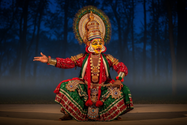 Yakshagana performer Karnataka folk theatre