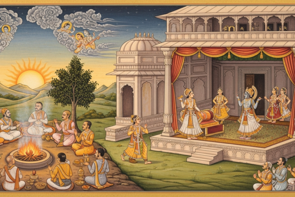 Timeline depicting complete history of Indian theater traditions