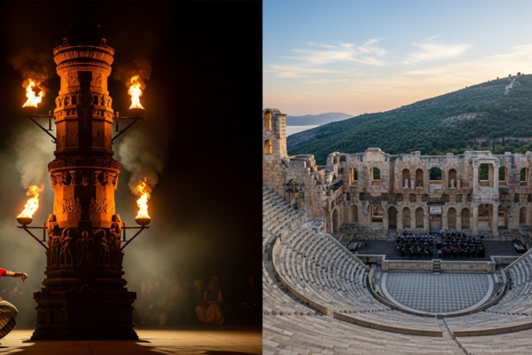 Comparison of Indian classical and Western theater traditions