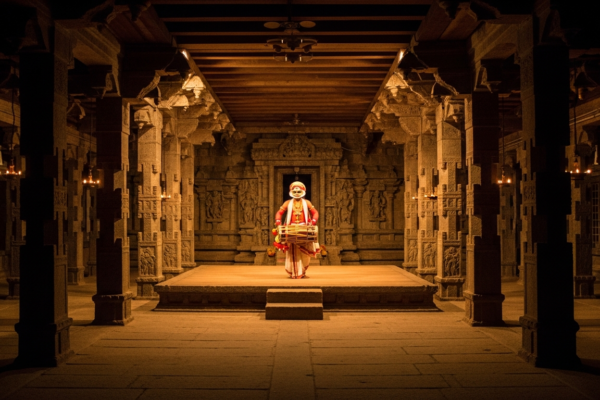 Ancient Indian theater site representing world's oldest living theater tradition